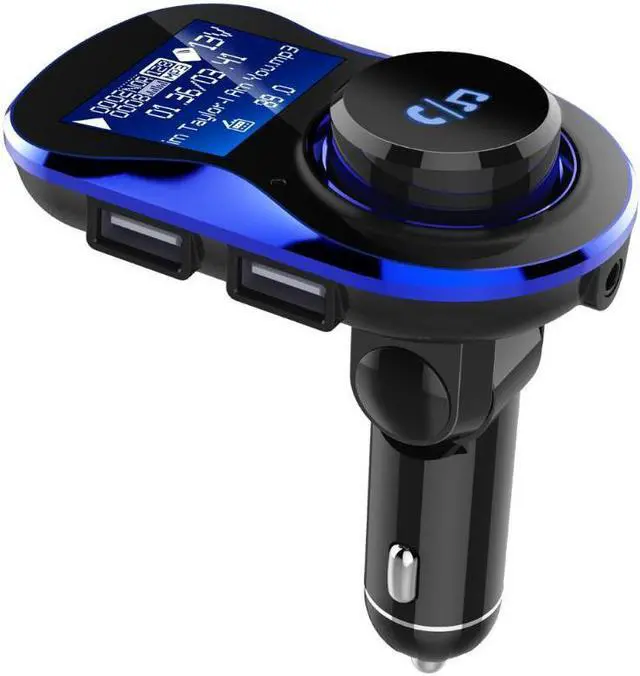 Main image of BC28 Car Bluetooth Hands-free MP3 Player FM Transmitter Dual USB Charger