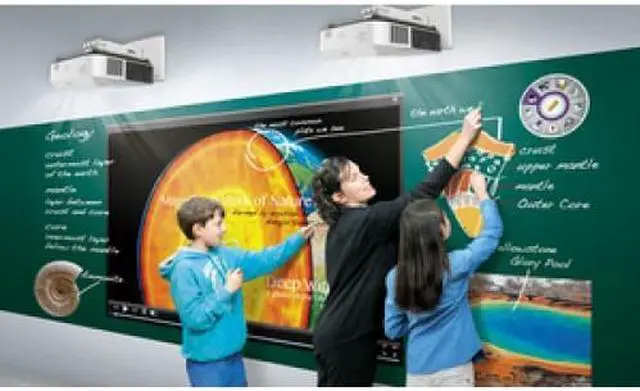 Alt view image 14 of 19 - BenQ LH890UST Interactive Laser Projector with Ultra Short Throw, 1080p 1920x1080 DLP