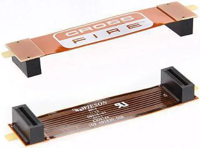 Main image of Crossfire Bridge Connector Adapter Flexible for ATI/AMD Video Graphics Card 7cm