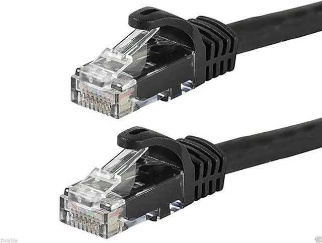Main image of CAT6 Patch Cord Cable 500mhz Ethernet Internet Network LAN RJ45 UTP BLACK