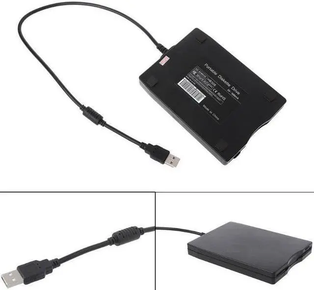 Alt view image 5 of 6 - Super Slim  1.44Mb 3.5" USB External Portable Floppy Disk Drive Diskette FDD For Laptop PC  Win 2000 professional/ME/XP/ VISTA / 7
