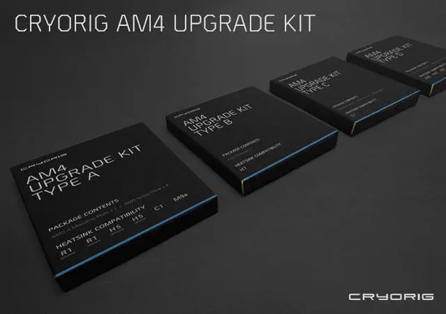 Main image of CRYORIG AM4 Upgrade Kit Type A for H5, C1, M9a
