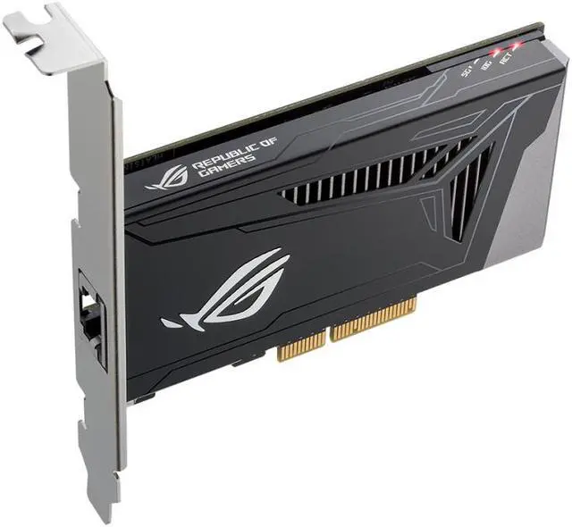 Alt view image 3 of 6 - ASUS ROG AREION 10G Express 10Gbps Ethernet PCIe expansion Card RJ-45