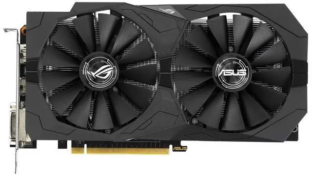 Alt view image 3 of 3 - ASUS GeForce ROG STRIX-GTX1050TI-O4G-GAMING 4GB OC Edition Video Card