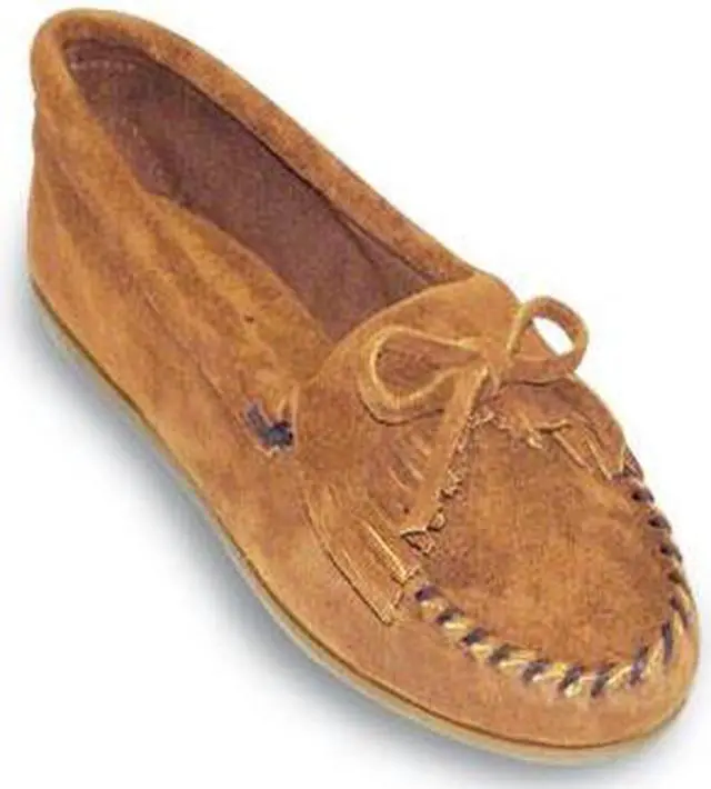 Main image of Minnetonka Women's 402 Kilty Moccasin,Brown,9.5 M US