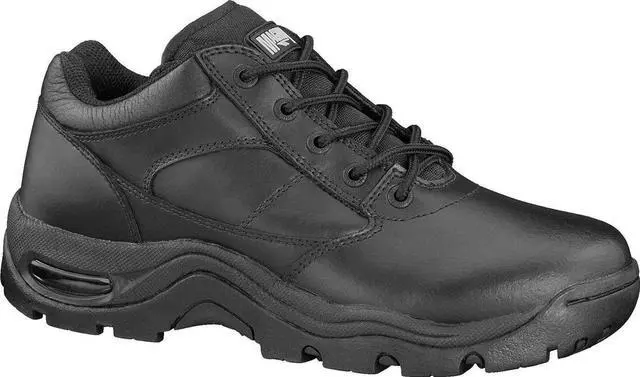 Alt view image 4 of 8 - Magnum Viper Low Slip Resistant Leather Work Shoes/Boots - Black