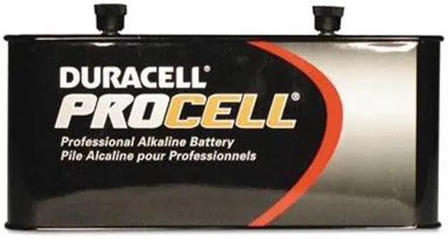 Alt view image 4 of 13 - DURACELL PROCELL 6V Screw Terminal Alkaline Lantern Battery