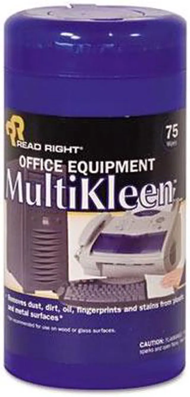 Alt view image 2 of 18 - Read Right Wipes,Cleaning,Eqpt,75/Tb RR1407