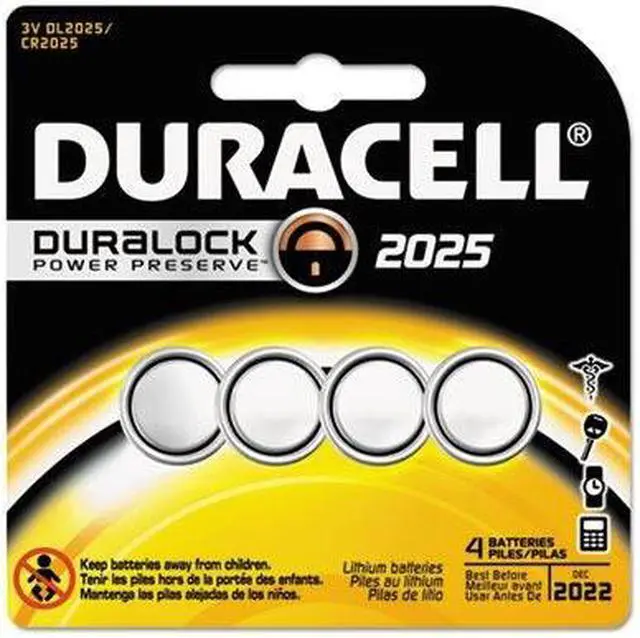 Alt view image 5 of 20 - DURACELL DL20254PK 4-pack Lithium Coin Cell Batteries