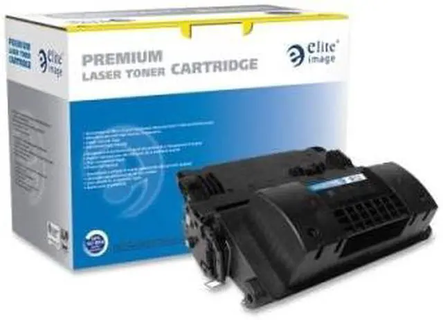 Alt view image 3 of 4 - Elite Image Compatible Black High Yield Toner Cartridge (Alternative for HP 64X/CC364X)