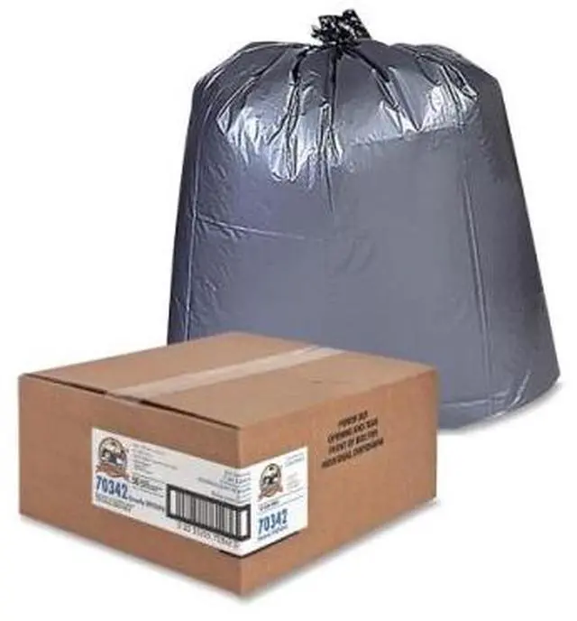 Alt view image 3 of 12 - Genuine Joe Trash Can Liner 40-45Gal 1.55mil 39"x46" 50/PK SR 70342