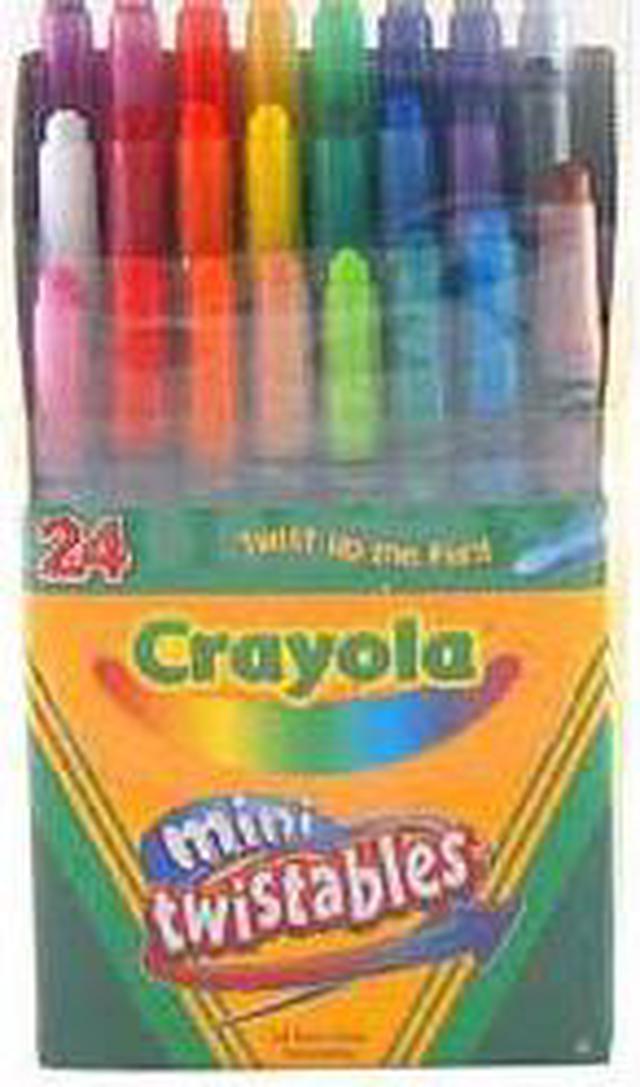 Twistables Mini Crayons, 24 Colors/Pack - Supply Box