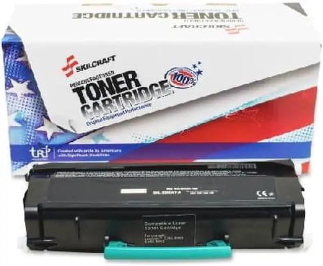 Alt view image 5 of 8 - Remanufactured E260A11A (E260) Toner, 3500 Page-Yield, Black