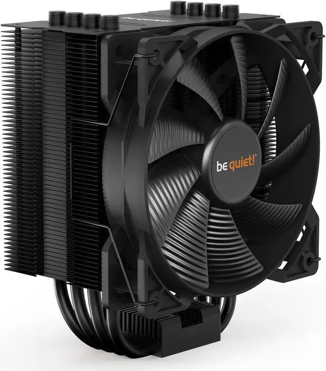 Alt view image 7 of 7 - be quiet! Pure Rock 2 CPU Air Cooler | 150W TDP | LGA 1851 1700 1200 2066 1150 1151 1155 2011(-3) Square ILM Compatible | Intel and AMD 4/5 CPU Cooler | Black | BK007