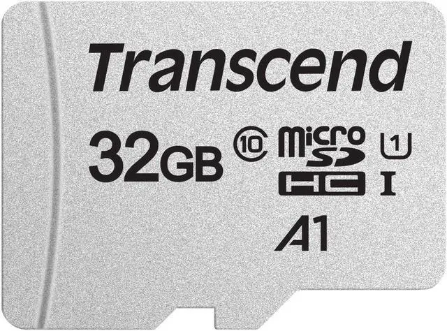 Alt view image 3 of 17 - Transcend TS32GUSD300S 32GB UHS-I U1 MicroSD Memory Card