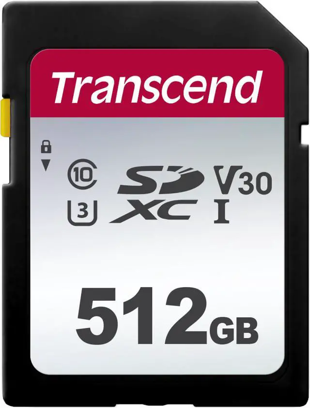 Alt view image 4 of 9 - Transcend 512 GB Class 10/UHS-I (U3) SDXC
