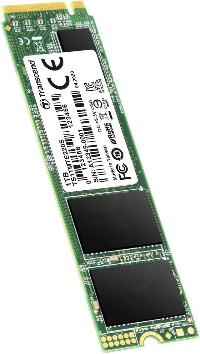 Alt view image 11 of 19 - Transcend 220S 1 TB Solid State Drive - PCI Express (PCI Express 3.0 x4) - Internal - M.2 2280