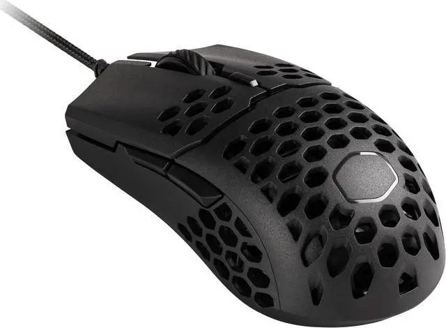 Alt view image 16 of 20 - Cooler Master MM710 53G Gaming Mouse with Lightweight Honeycomb Shell, Ultralight Ultraweave Cable, Pixart 3389 16000 DPI Optical Sensor