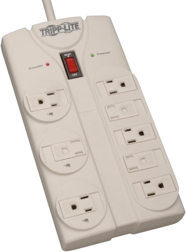 Alt view image 6 of 20 - Tripp Lite TLP808 8 Outlets 1440 Joules 8' Cord Protect It! Surge Suppressor
