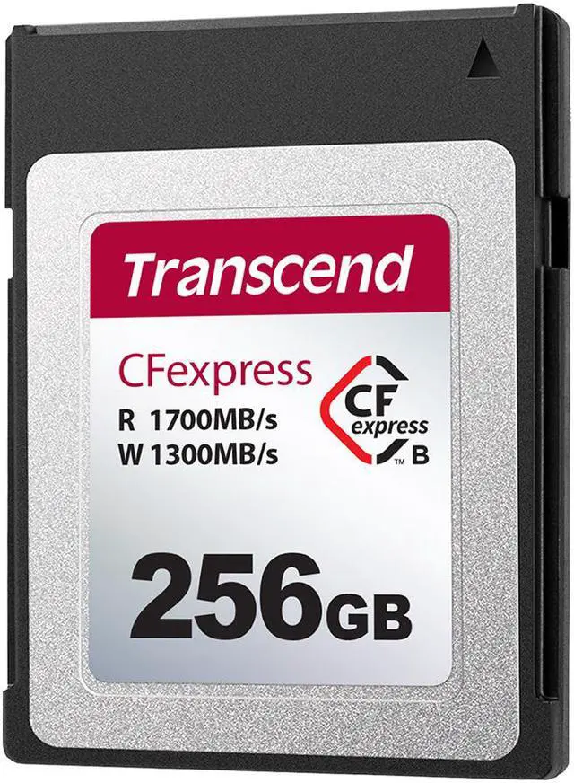 Alt view image 2 of 6 - 256GB Transcend CFexpress 820 Type B Memory Card 1700MB/s Read 1300MB/sec Write