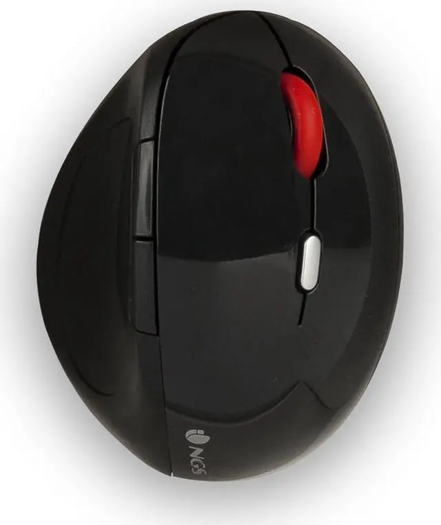 Alt view image 3 of 4 - NGS Ergonomic Wireless Mouse, Evo Ergo - Black