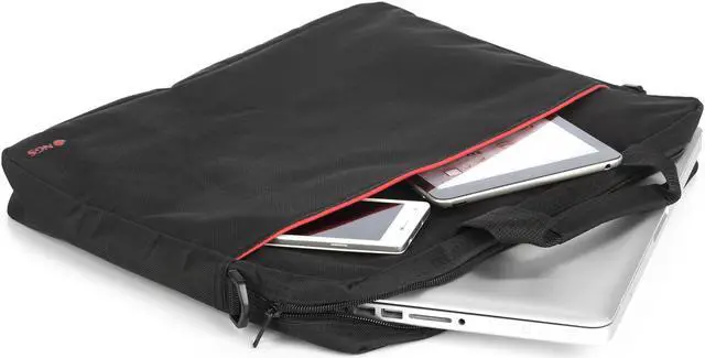 Alt view image 4 of 5 - NGS 15.6" Laptop Bag Black and Red - Monray Enterprise