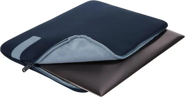 Alt view image 7 of 17 - Case Logic Reflect Refpc-113 Dark Blue Carrying Case (Sleeve) For 13.3" Notebook - Dark Blue