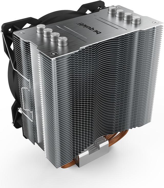 Alt view image 5 of 7 - be quiet! Pure Rock 2 CPU Air Cooler | 150W TDP | LGA 1851 1700 1200 2066 1150 1151 1155 2011(-3) Square ILM Compatible | Intel and AMD 4/5 CPU Cooler | Silver/Black | BK006
