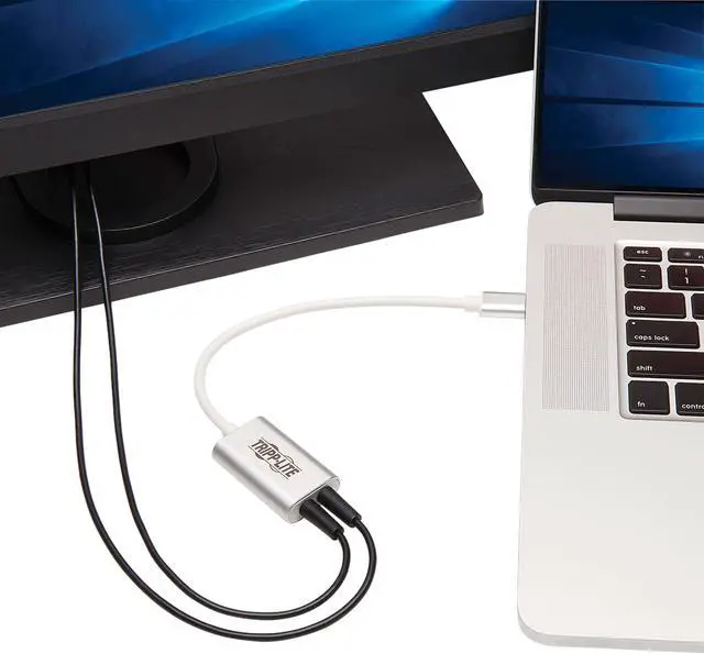 Alt view image 12 of 20 - Tripp Lite U437-002 USB-C to 3.5 mm Stereo Audio Adapter - USB 2.0, Silver
