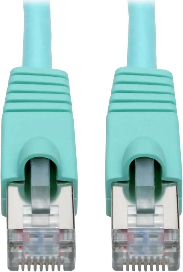 Alt view image 5 of 16 - Tripp Lite N262-010-AQ Cat.6a STP Patch Network Cable