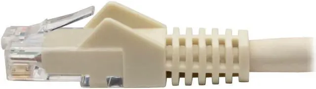 Alt view image 14 of 20 - Tripp Lite N201-06N-WH Premium Cat6 Gigabit Snagless Molded Utp Patch Cable, 24 Awg, 550 Mhz/1 Gbps (Rj45 M/M) , White, 6 In. - Patch Cable - Rj-45 (M) To Rj-45 (M) - 5.9 In - Utp - Cat 6 - Ieee 802.