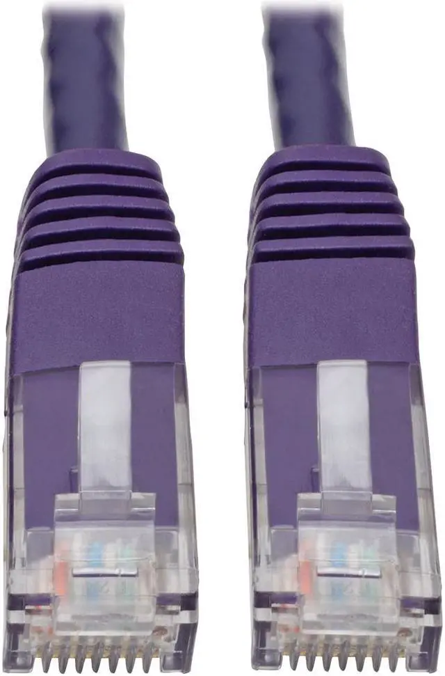 Alt view image 7 of 14 - Tripp Lite Premium N200-006-PU RJ-45 Patch Network Cable