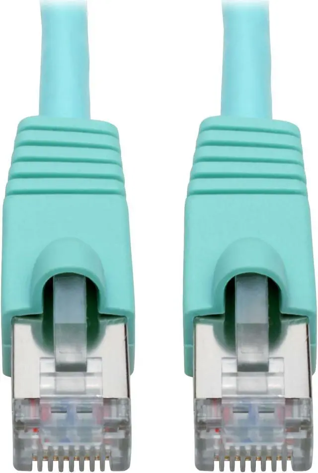 Alt view image 5 of 15 - Tripp Lite N262-035-AQ Cat.6a STP Patch Network Cable