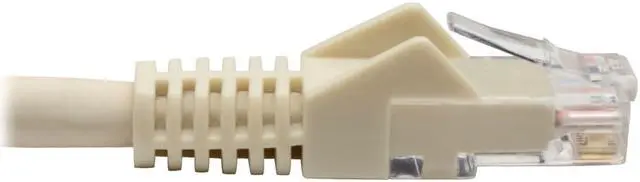 Alt view image 13 of 20 - Tripp Lite N201-06N-WH Premium Cat6 Gigabit Snagless Molded Utp Patch Cable, 24 Awg, 550 Mhz/1 Gbps (Rj45 M/M) , White, 6 In. - Patch Cable - Rj-45 (M) To Rj-45 (M) - 5.9 In - Utp - Cat 6 - Ieee 802.