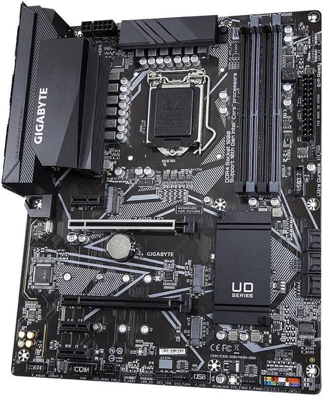 Alt view image 11 of 15 - Gigabyte Ultra Durable Z490 UD LGA-1200 Comet Lake DDR4 ATX Desktop Motherboard