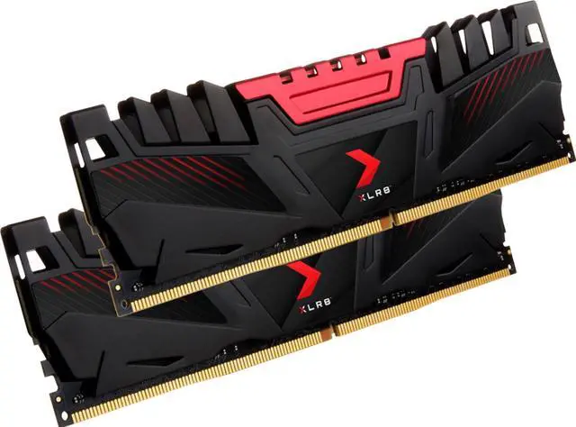 Alt view image 3 of 20 - PNY XLR8 16GB (2 x 8GB) DDR4 3200 (PC4-25600) CL16 288-Pin SDRAM Desktop Memory Model MD16GK2D4320016AXR