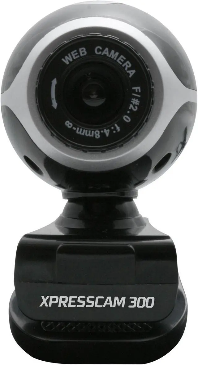 Alt view image 4 of 7 - NGS 300K Webcam with Built in Microphone - 3.5mm Jack
