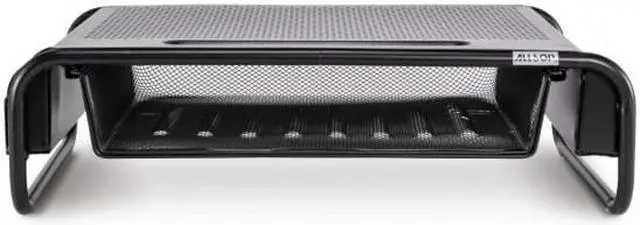 Alt view image 2 of 15 - Allsop 32166 Metal Art Organizer 5 Monitor Stand, Black