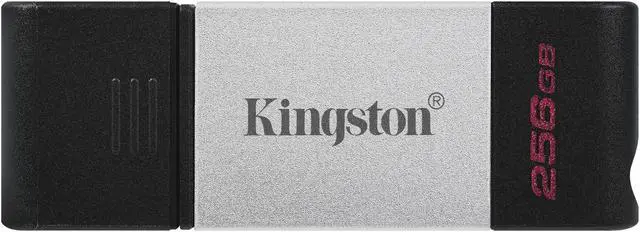 Alt view image 3 of 19 - Kingston DataTraveler 80 256GB USB 3.2 Gen 1 Type C Flash Drive DT80256GB
