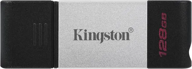 Alt view image 3 of 18 - KINGSTON 128GB USB-C 3.2 DATATRAVELER 80