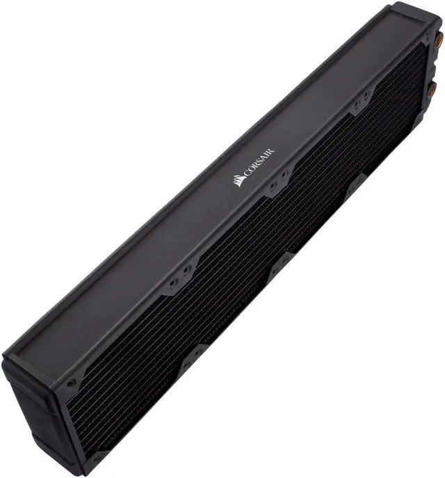 Alt view image 8 of 10 - Corsair Hydro X Series XR7 480mm Water Cooling Radiator