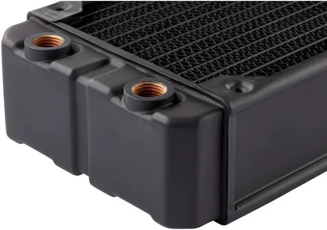 Alt view image 9 of 10 - Corsair Hydro X Series XR7 480mm Water Cooling Radiator