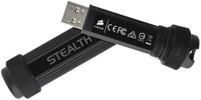 Alt view image 5 of 8 - 1TB Corsair Survivor USB3.0 Type-A Flash Drive - Black