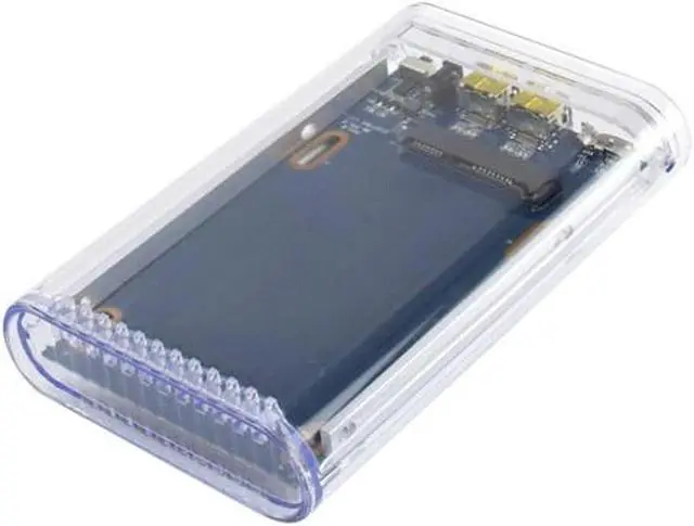 Alt view image 5 of 8 - OWC Mercury On-The-Go Portable 2.5" FW800/USB3.0 Enclosure Kit for Serial ATA (SATA) NoteBook Drives. Model OWCMSTG800U3K