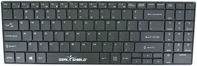 Alt view image 3 of 4 - Seal Shield Cleanwip Waterproof Keyboard SSKSV099V2