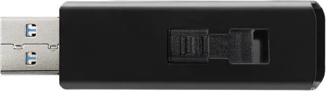 Alt view image 4 of 5 - 256GB AData UV360 USB3.2 Flash Drive Black w/ Sliding USB Connector