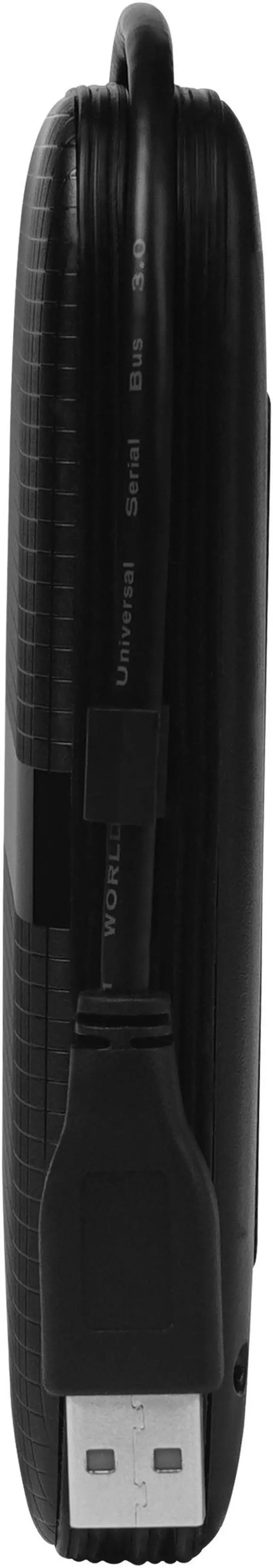 Alt view image 3 of 7 - 2TB Silicon Power Armor A60 Shockproof Portable Hard Drive - USB3.2 - All-Black Edition