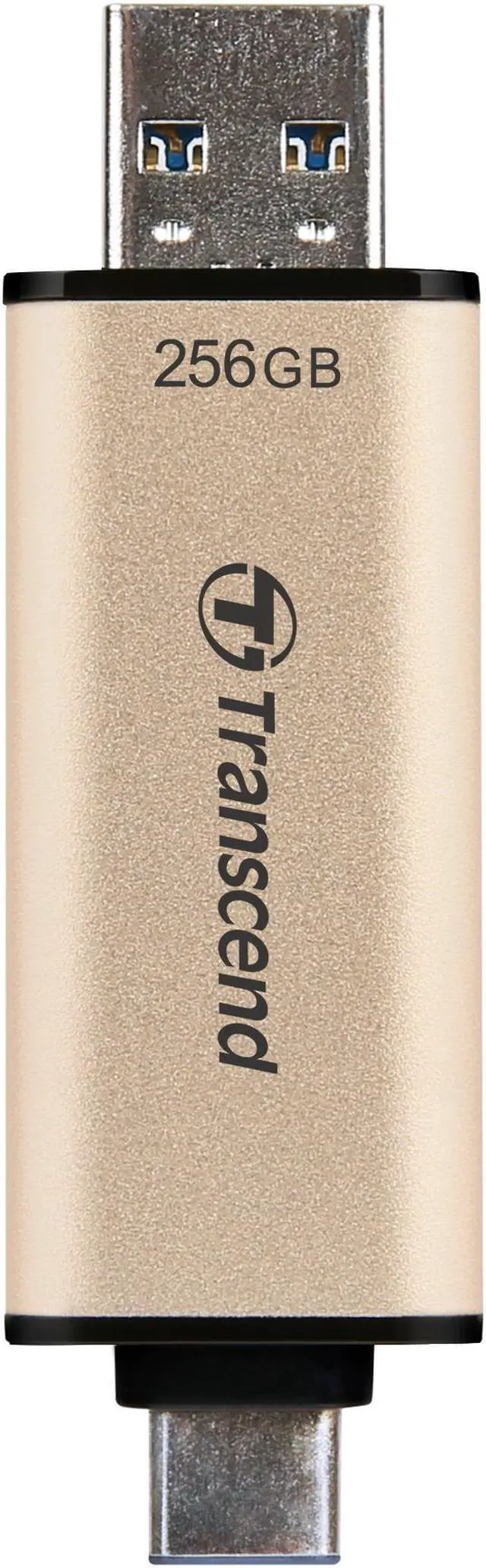 Alt view image 7 of 13 - Transcend 256GB JetFlash 930C 2-In-1 USB3.2 Flash Drive Model TS256GJF930C