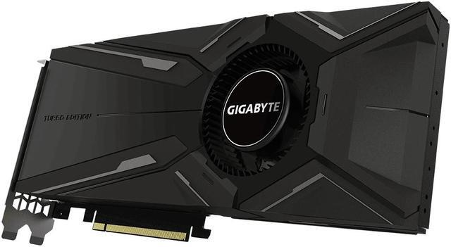 Alt view image 15 of 17 - GIGABYTE NVIDIA GeForce RTX 2080 TI TURBO OC 11GB (Rev. 2.0) GDDR6 HDMI/3DisplayPort/USB Type-C PCI-Express Video Card