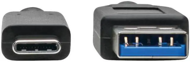 Alt view image 9 of 13 - TRIPP LITE U428-C03-G2 USB C TO USB-A CABLE 3.1 10GBPS USB-IF CERT USB TYPE C M/M 3FT